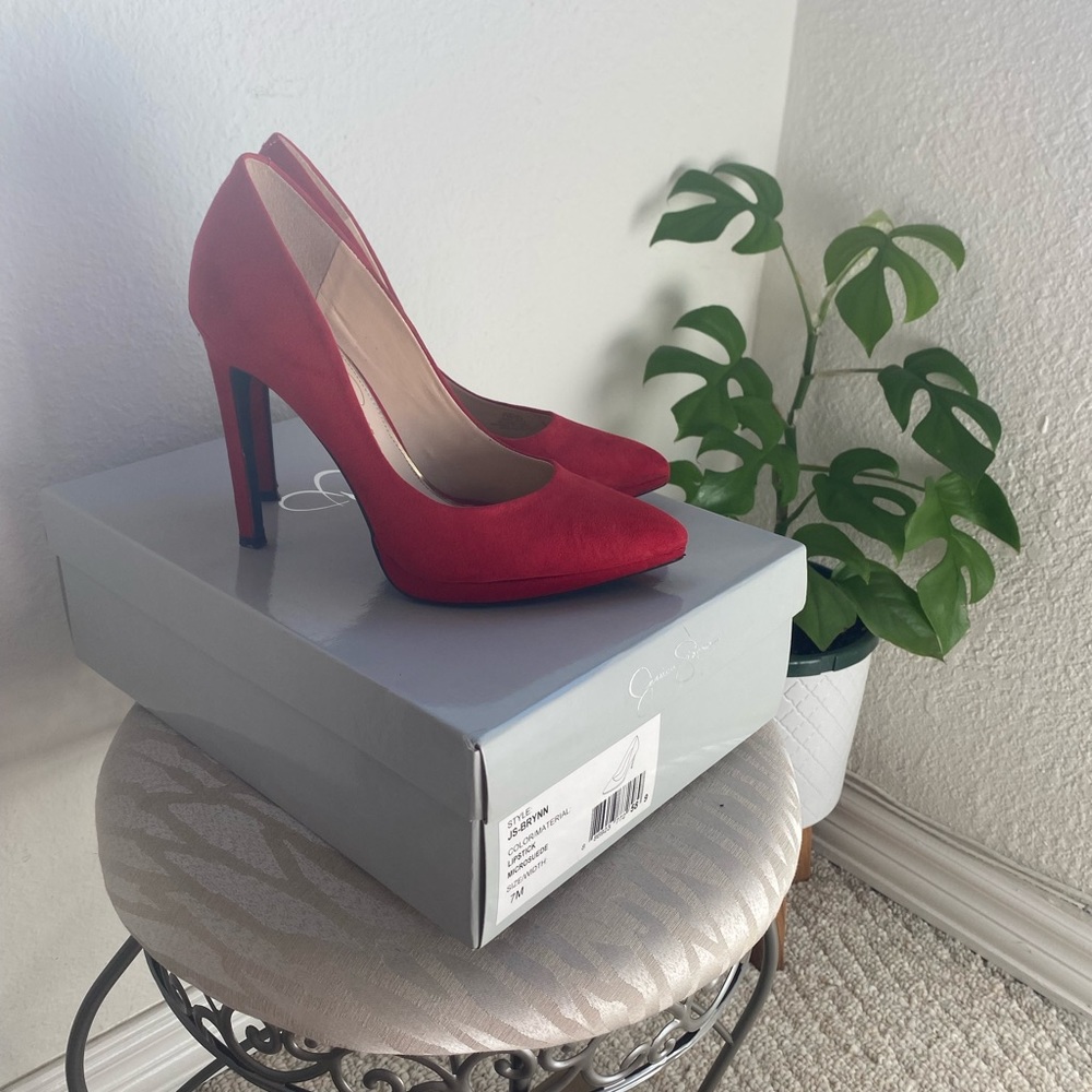 Jessica Simpson Brynn Suade Shoe Size 7